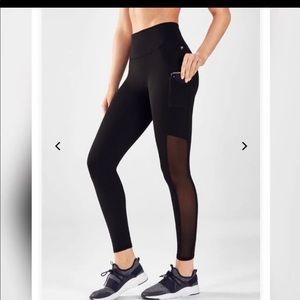 fabletics powerhold mesh leggings 7/8